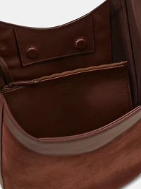 Nina genuine leather hobo bag