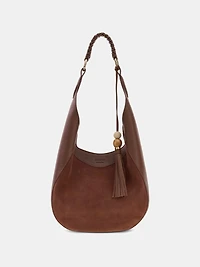 Nina genuine leather hobo bag