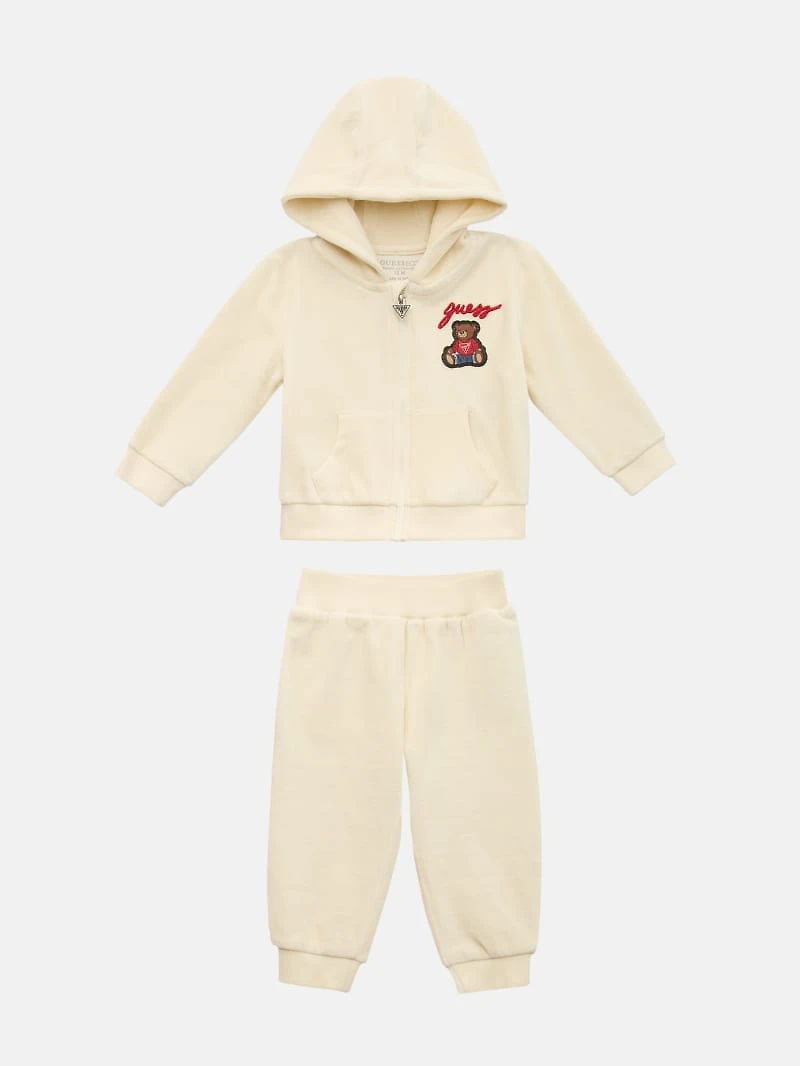 Eco Bear Chenille Zip Hoodie and Pants Set (0-24M)