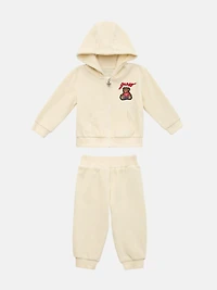 Eco Bear Chenille Zip Hoodie and Pants Set (0-24M)