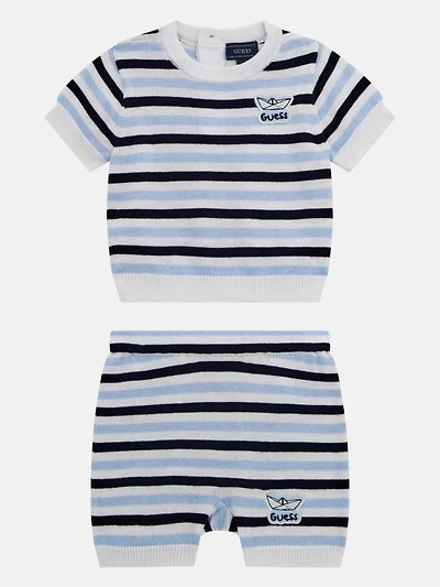 Eco Sweater Tee and Shorts Set (0-9M)