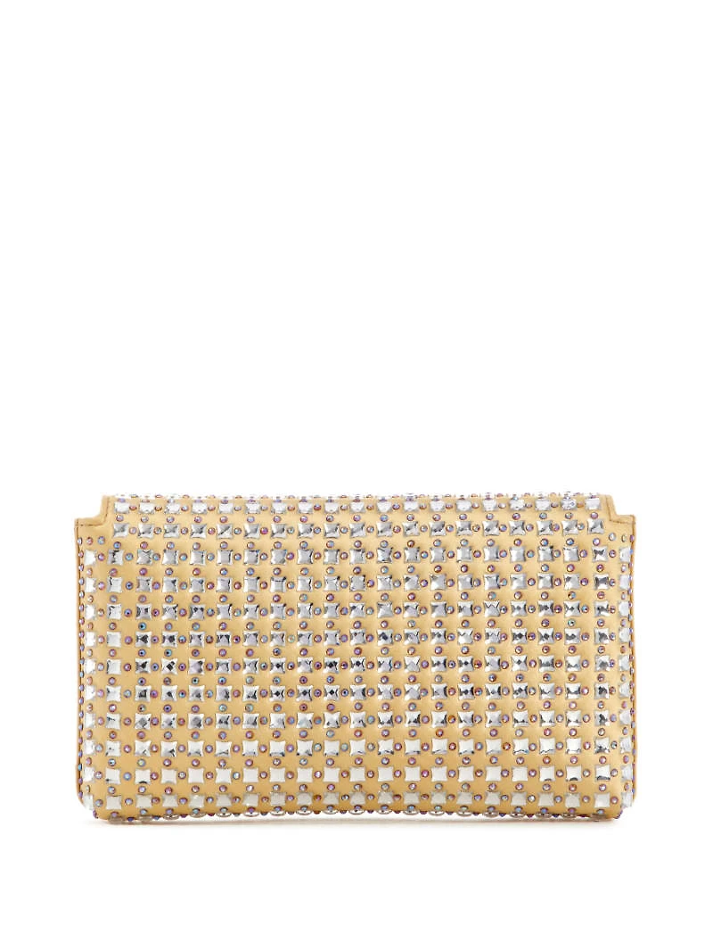 Zalina Rhinestone Clutch