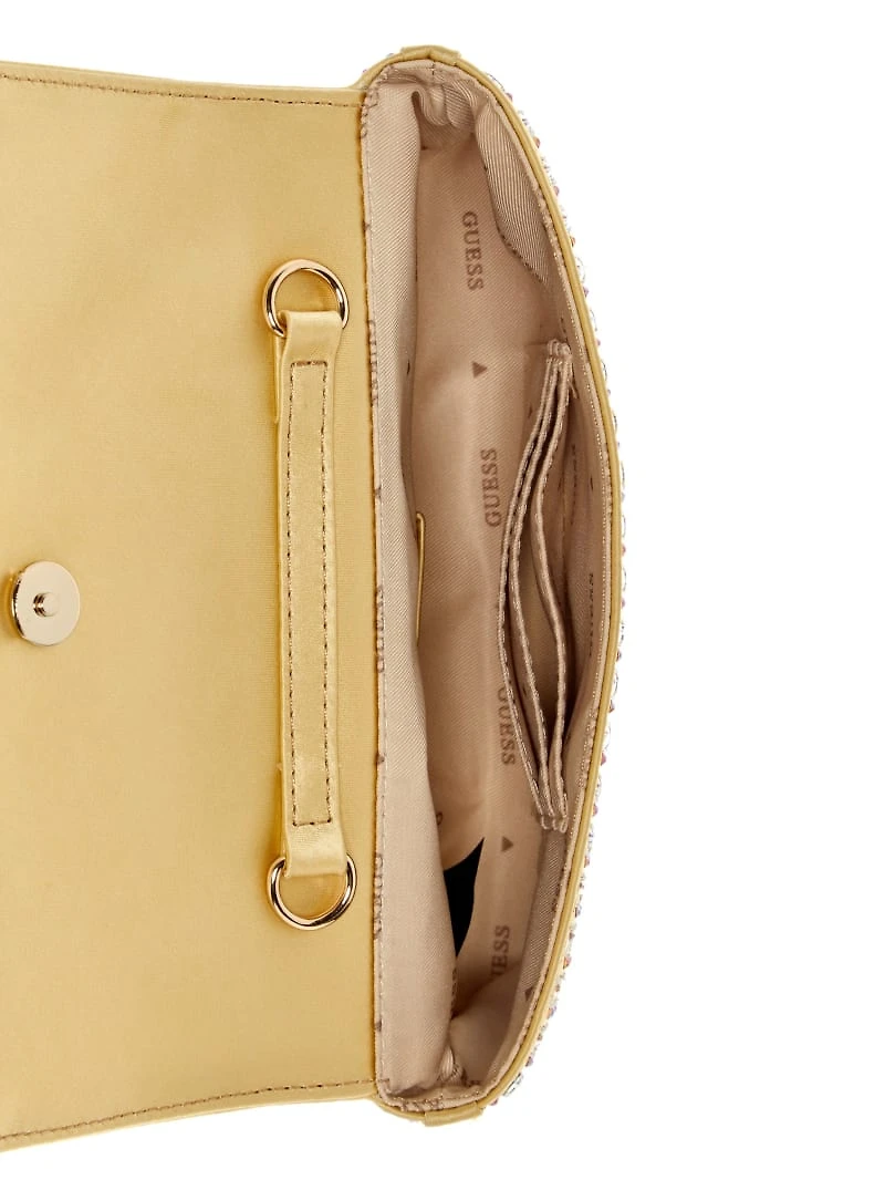 Zalina Rhinestone Clutch