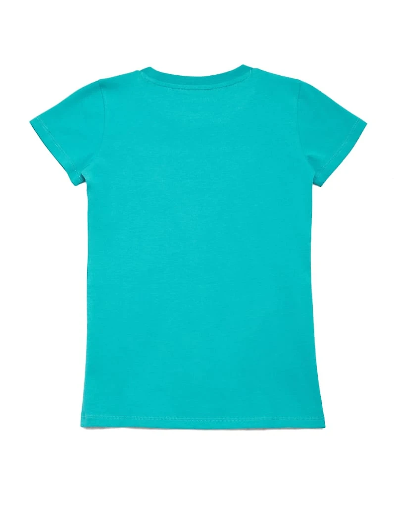 Beatrix Reversible Sequin Logo Tee (7-16