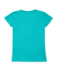 Beatrix Reversible Sequin Logo Tee (7-16