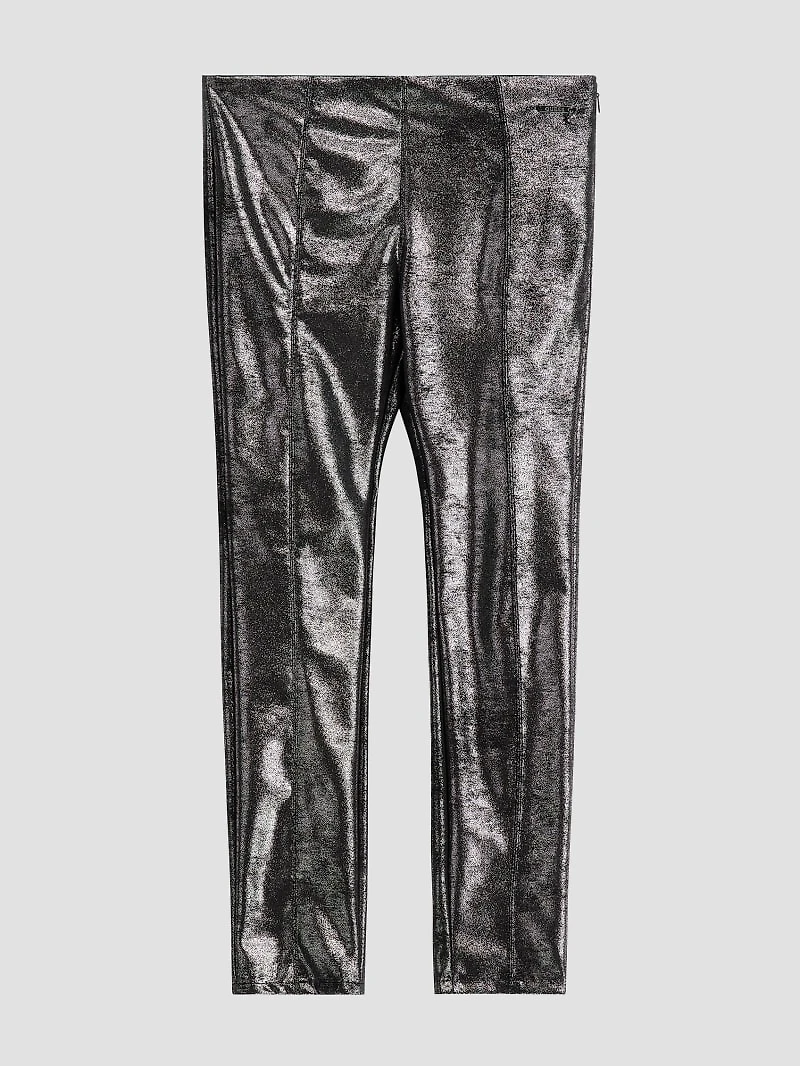 Coated Faux-Suede Leggings (7-16)