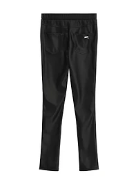 Faux-Leather Jeggings (7-16)