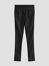 Faux-Leather Jeggings (7-16)