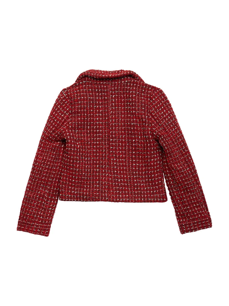 Wool-Blend Tweed Blazer (7-16)