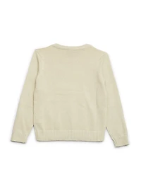Shimmer Signature Heart Sweater (7-14