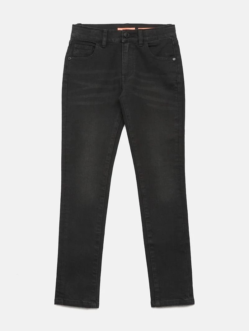 Black Denim Skinny Jeans (7-16