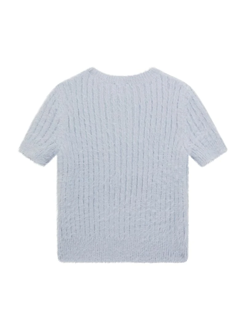 Fuzzy Sweater Top (7-16)
