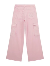 Sateen Cargo Pants (7-16)