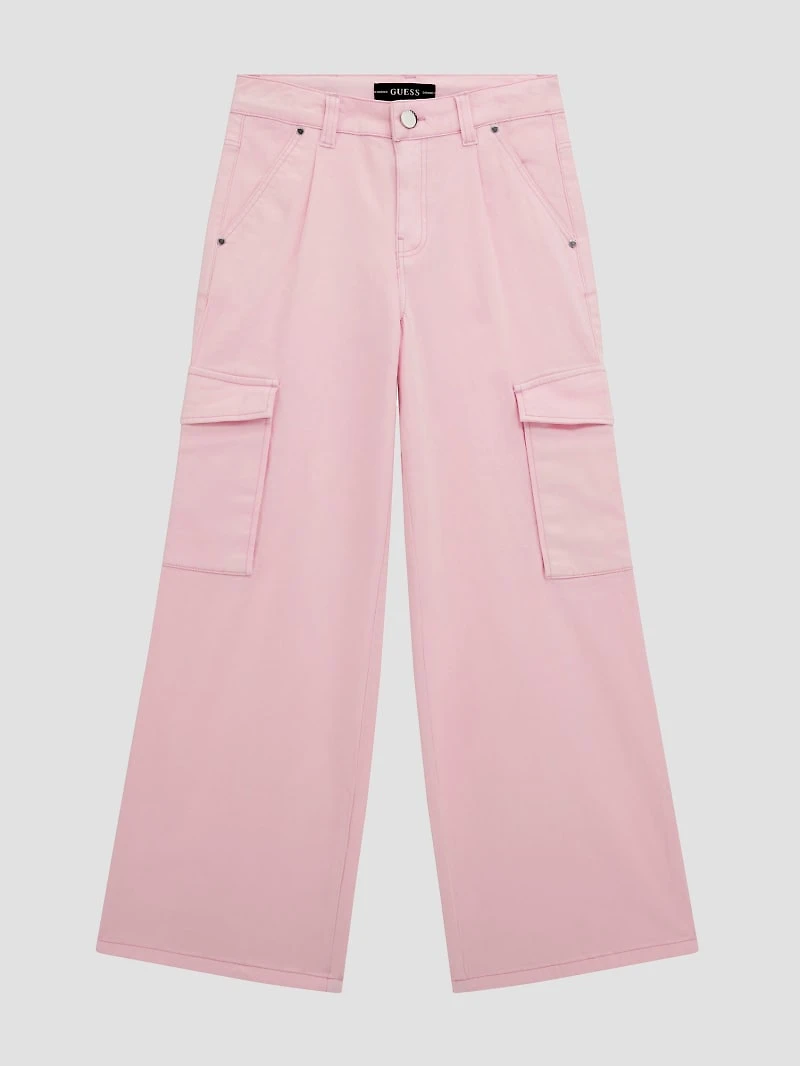 Sateen Cargo Pants (7-16)