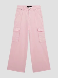 Sateen Cargo Pants (7-16)