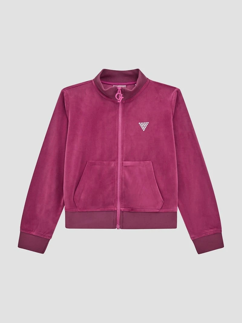 Eco Velvet Active Zip-Up Jacket (4-16)