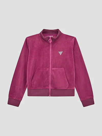Eco Velvet Active Zip-Up Jacket (4-16)