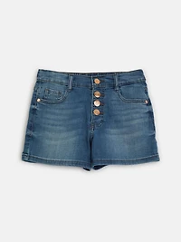 Milan Rhinestone Shorts (7-14