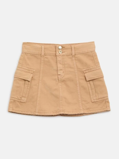 Cammi Twill Cargo Skirt (7-14)