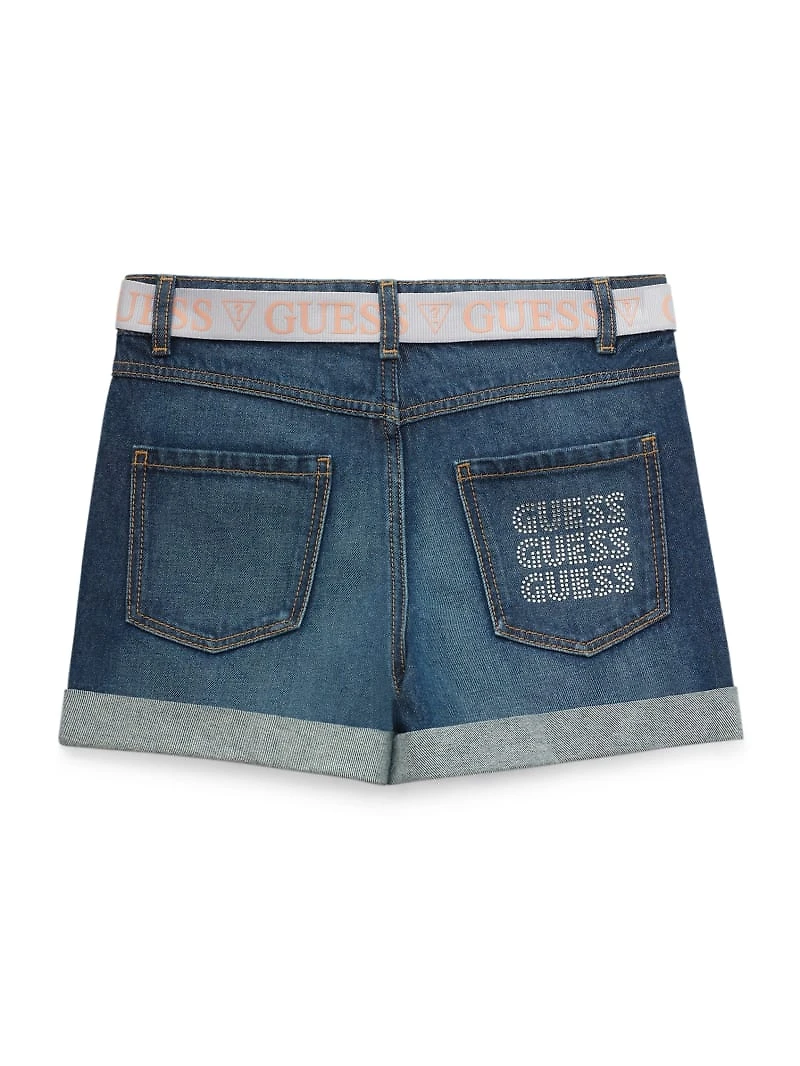 Vada Denim Cuff Shorts (7-14)
