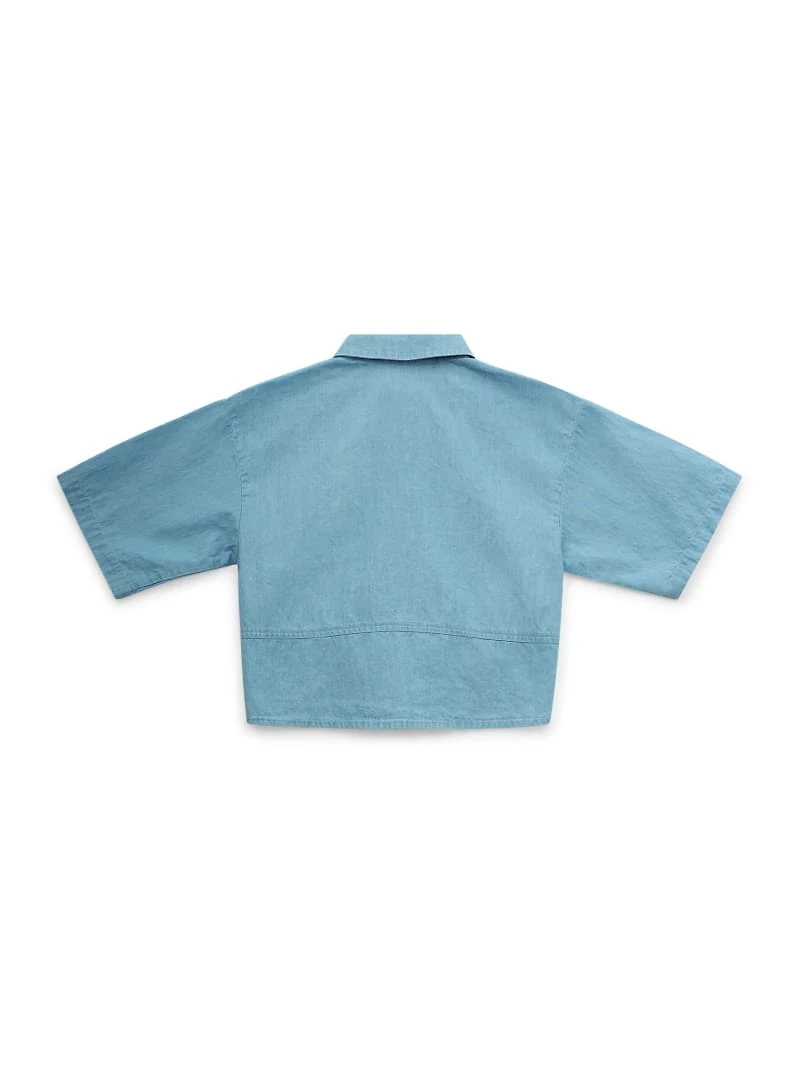 Vivian Chambray Woven Shirt (7-14)