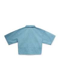 Vivian Chambray Woven Shirt (7-14)