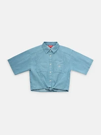 Vivian Chambray Woven Shirt (7-14)