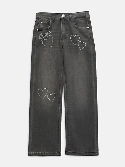 Hope Heart Denim Jeans (7-16)
