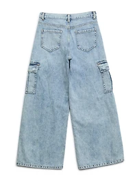 Whitney Cargo Denim Jeans (7-16)