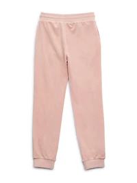 Velour Logo Joggers (7-14