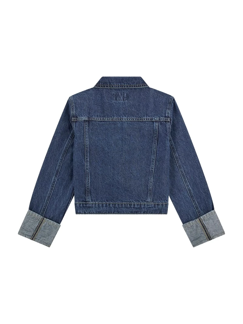 Lurex Denim Jacket (7-16)