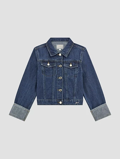 Lurex Denim Jacket (7-16)