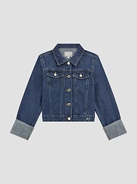 Lurex Denim Jacket (7-16)