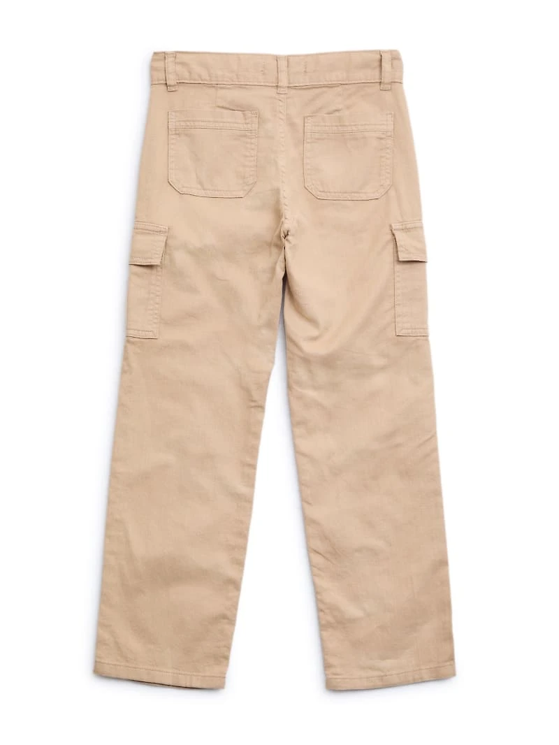 Straight Cargo Pants (7-14