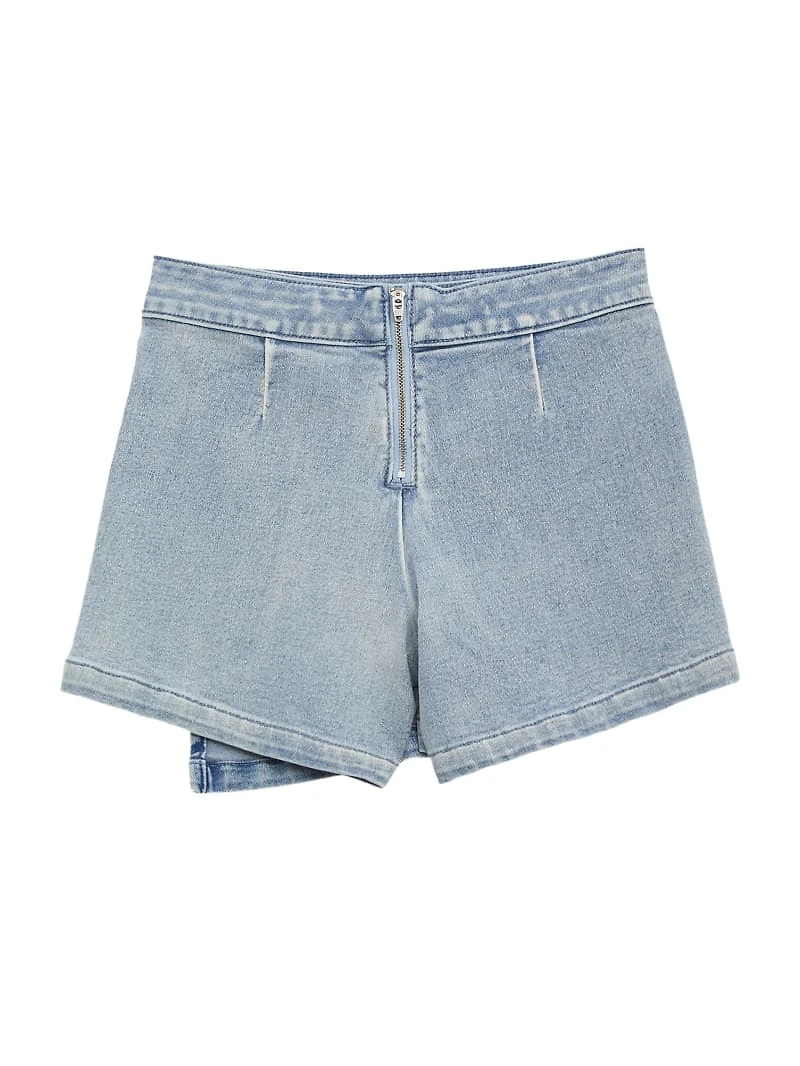 Zulema Denim Skort (7-14)