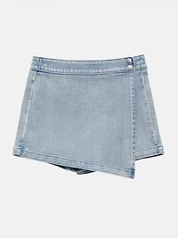 Zulema Denim Skort (7-14)