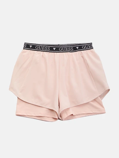 Logo-Tape Running Shorts (7-14)