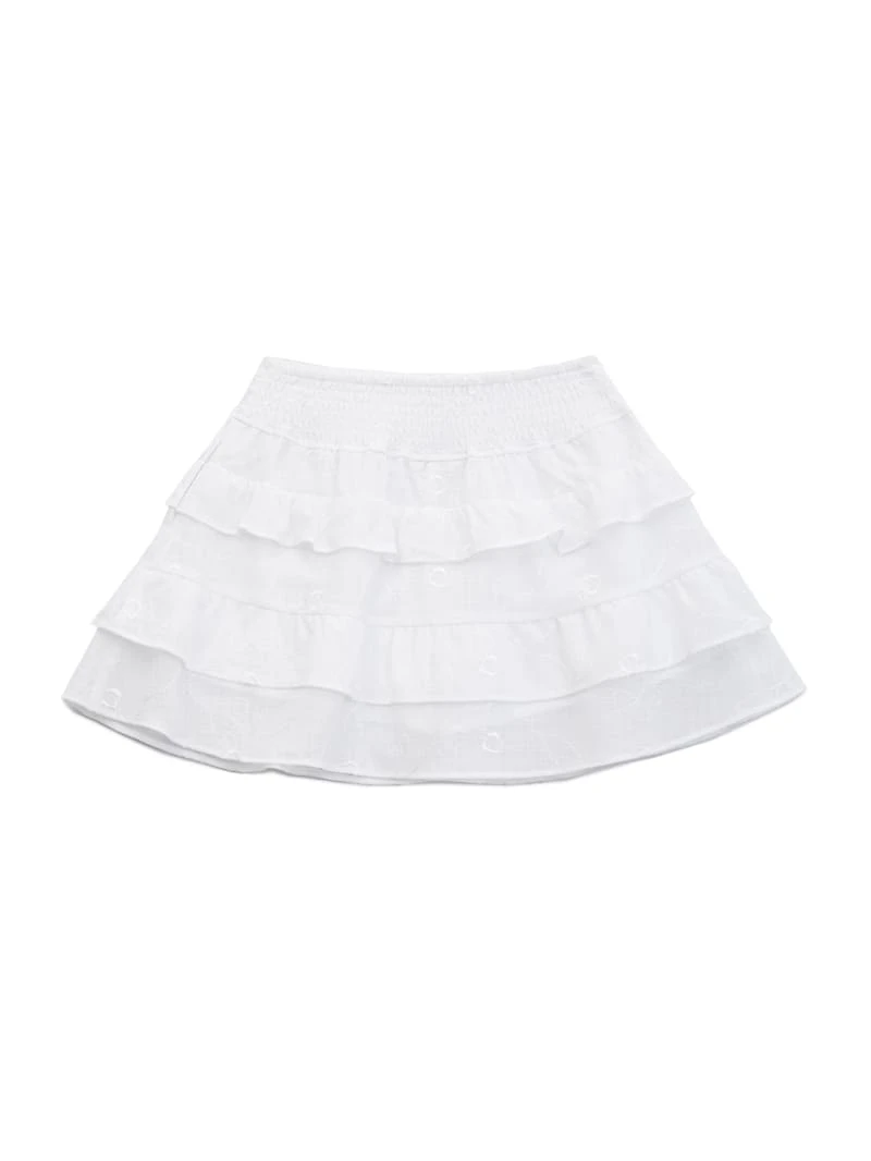 Adriana Embroidered Chiffon Skirt (7-14