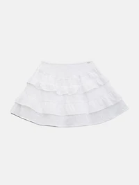 Adriana Embroidered Chiffon Skirt (7-14