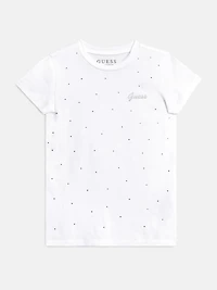 Sparkle Crewneck Tee (7-14