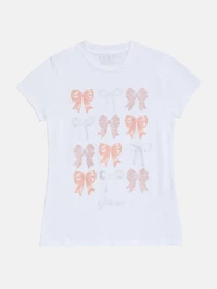 Bama Crewneck Bow Tee (7-14