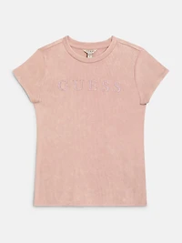 Nancy Knit Crewneck Tee (7-14