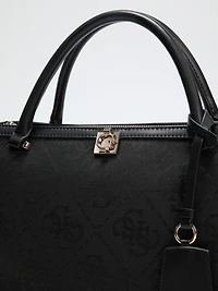 Audrey Logo Satchel Bag