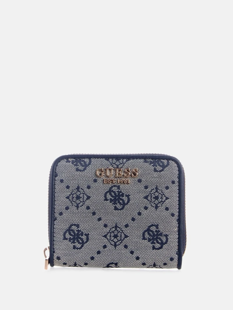 Neda Jacquard Logo Small Wallet