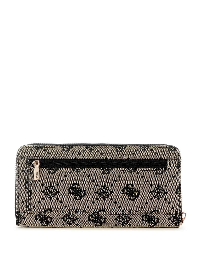 Melinda Quattro G Large Zip-Around Wallet