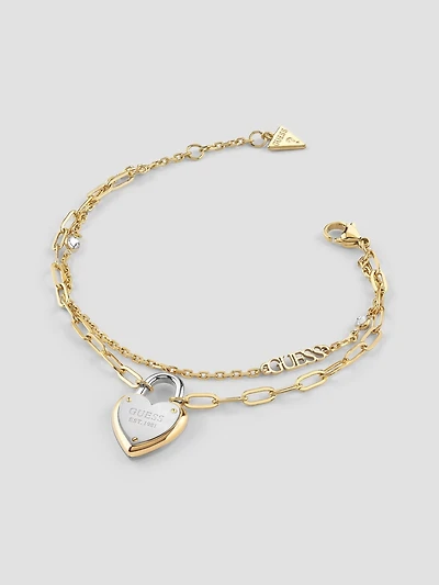 Heart Lock Bracelet