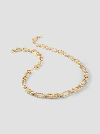 Gold-Tone Knotted Necklace