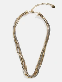 Multi-Tone Twisted Necklace