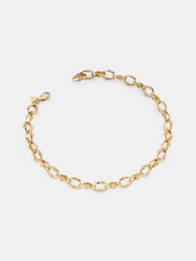 Gold-Tone Bamboo Necklace