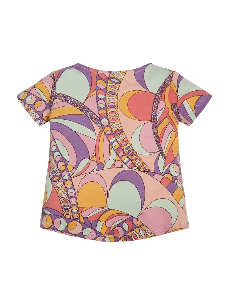 Printed Glitter Logo Tee (3M-7)